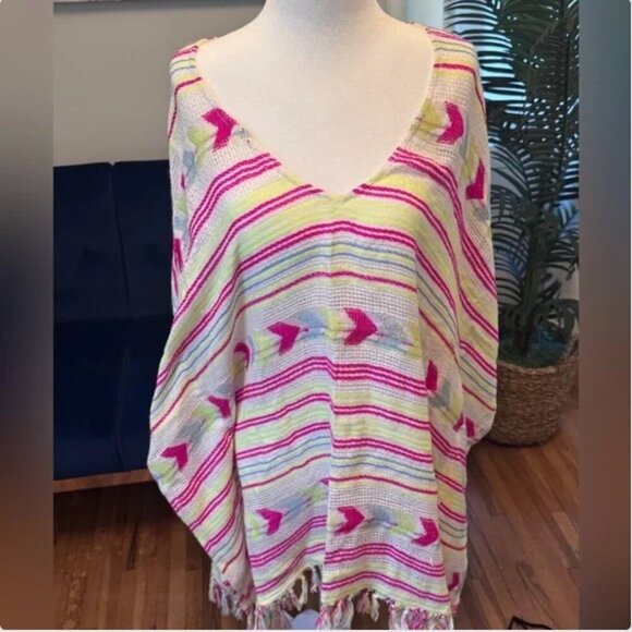 Billabong Swim Suit Cover Up Poncho - Picture 9 of 13